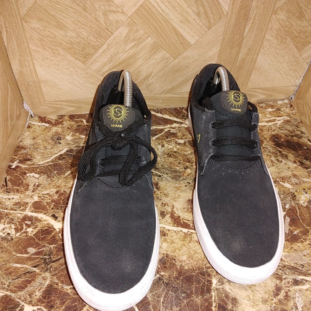 Nike men's SB Shane premium fashion black shoes size 9. A328 - Picture 8 of 13